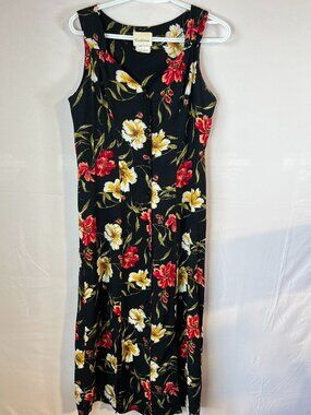 Tradition Floral Button‑Down Dress 8P — Summer Garden Party, Flowy, Feminine, Bl